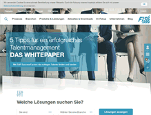 Tablet Screenshot of fis-gmbh.de